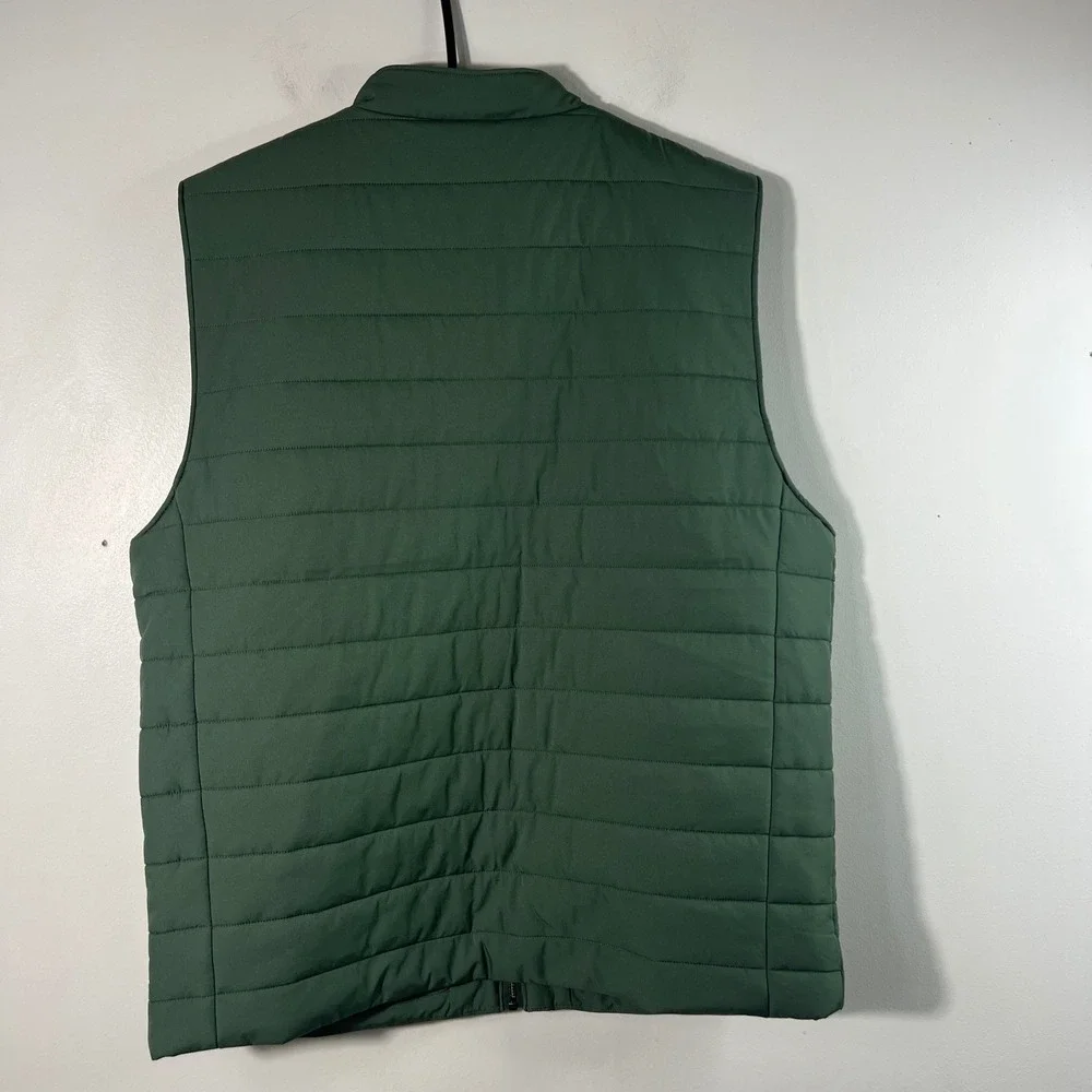 Mens Cuts‎ Alpha Vest Puffer Moss Green L NWT